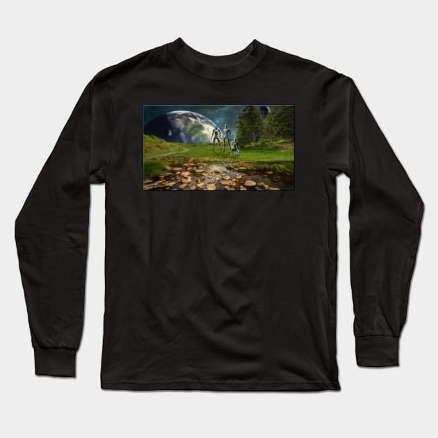 Discovery of Life Long Sleeve T-Shirt by rgerhard